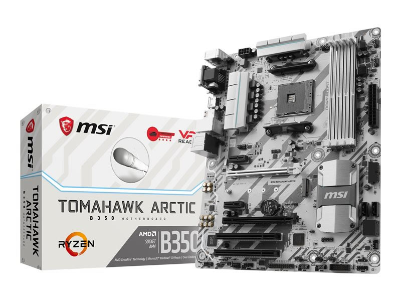 Msi B350 Tomahawk Arctic